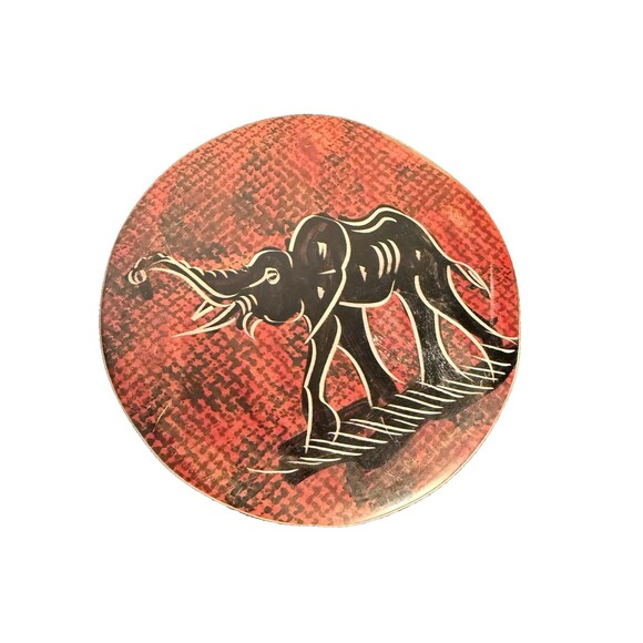 Soap Stone Coaster Set African Animals - Picture 11 of 11